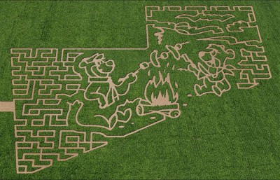 Corn Maze at RV park Sioux Falls SD